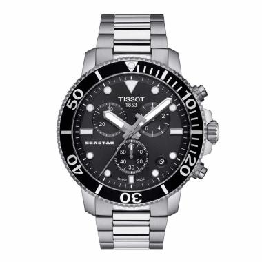 Herrenuhr, Quarzwerk, Tissot Seastar 1000 Chronograph