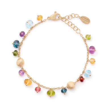         Gelbgold, Armschmuck, Marco Bicego Afrika Gemstone Armband