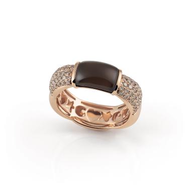Ringe, Roségold, Al Coro La Piazza Ring