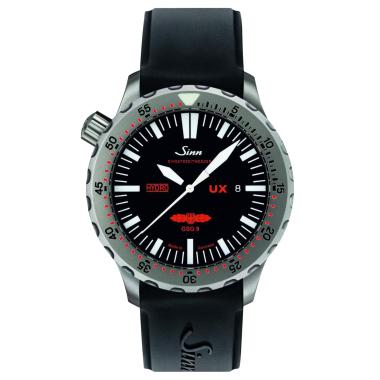 Herrenuhr, Quarzwerk, Sinn Taucheruhr UX GSG 9 (EZM 2B)