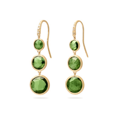 Ohrringe, Gelbgold, Marco Bicego Jaipur Color Ohrhänger