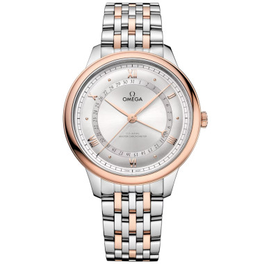 Damen- und Herrenuhr, Automatik, Omega De Ville Prestige