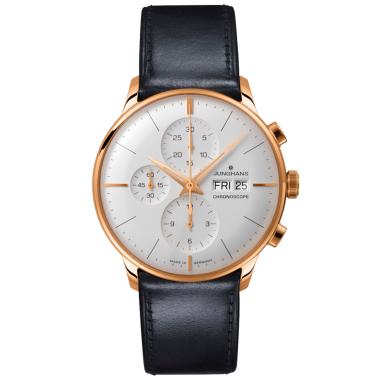 Unisex, Automatik, Junghans Meister Chronoscope - englisches Datum