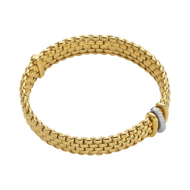         Gelbgold, Armschmuck, FOPE Panorama Flex'it Armband