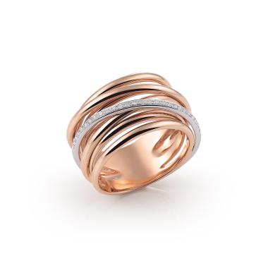 Ringe, Weißgold, Al Coro Serenata Ring