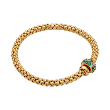         Gelbgold, Armschmuck, FOPE Solo Flex'it Armband