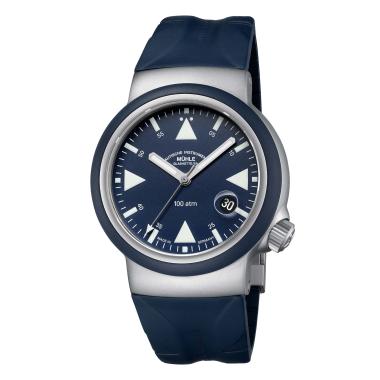 Unisex, Automatik, Mühle Glashütte S.A.R. Rescue-Timer Nautikblau