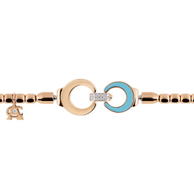         Roségold, Armschmuck, Al Coro Mezzaluna Attrae Armband