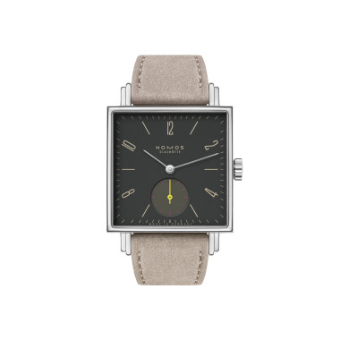         Damenuhr, Handaufzug, NOMOS Glashütte Tetra Basalt