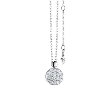 Halsschmuck, Weißgold, Capolavoro Collier Dolcini 