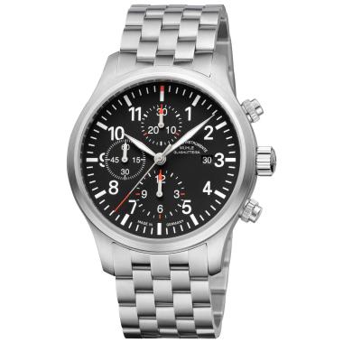 Herrenuhr, Automatik, Mühle Glashütte Terrasport I Chronograph