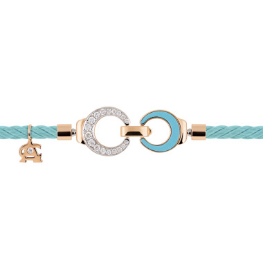        Roségold, Armschmuck, Al Coro Mezzaluna Attrae Armband