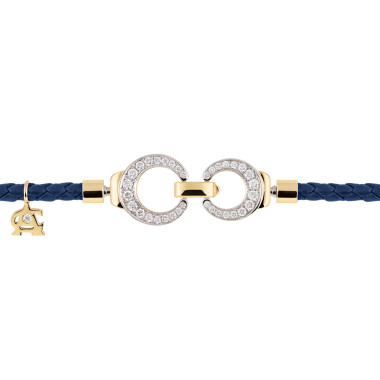         Gelbgold, Armschmuck, Al Coro Mezzaluna Attrae Armband