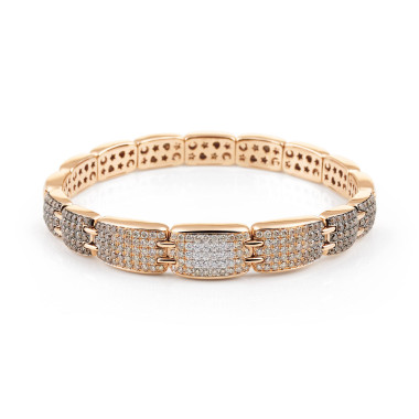 Roségold, Armschmuck, Al Coro La Piazza Armband