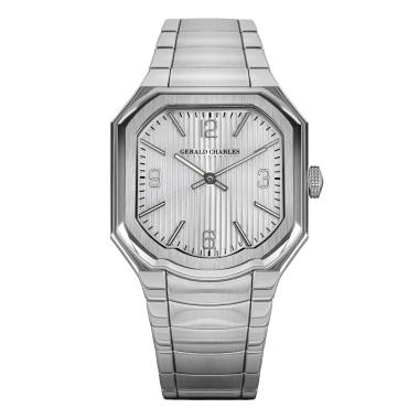 Unisex, Automatik, Gerald Charles Masterlink Silver