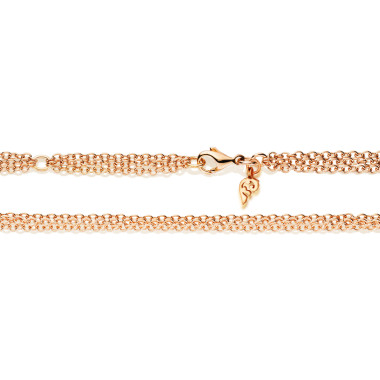 Halsschmuck, Roségold, Capolavoro Collierkette Anker