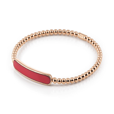 Armschmuck, Roségold, Al Coro Stretchy Armband