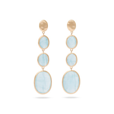 Ohrringe, Gelbgold, Marco Bicego Siviglia Anhänger-Ohrringe