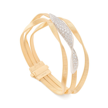 Armschmuck, Weißgold, Marco Bicego Marrakech Armband
