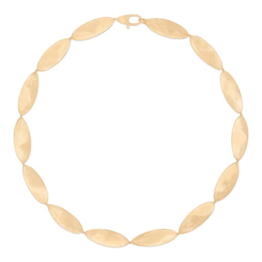Halsschmuck, Gelbgold, Marco Bicego Lunaria Halskette
