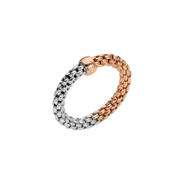         Roségold &amp; Weißgold, Ringe, FOPE Essentials Flex'it Ring