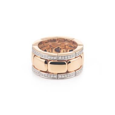 Ringe, Roségold, Al Coro La Piazza Ring