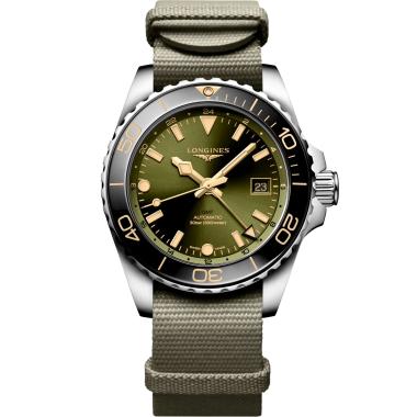 Unisex, Automatik, Longines HYDROCONQUEST GMT