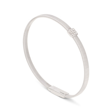 Armschmuck, Weißgold, Marco Bicego Masai Armreif