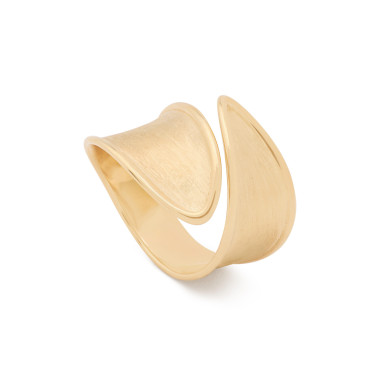 Ringe, Gelbgold, Marco Bicego Lunaria Twist Ring