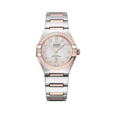 Damenuhr, Automatik, Omega Constellation