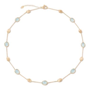 Halsschmuck, Gelbgold, Marco Bicego Siviglia Halskette