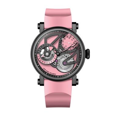 Unisex, Automatik, Speake-Marin Dual Time Pink