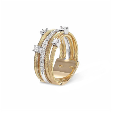 Ringe, Weißgold, Marco Bicego Goa Ring