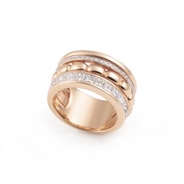 Ringe, Roségold, Al Coro La Piazza Ring