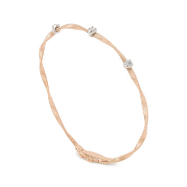 Armschmuck, Weißgold, Marco Bicego Marrakech Armreif