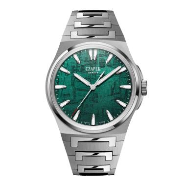 Unisex, Automatik, Czapek Antarctique Green Meteor