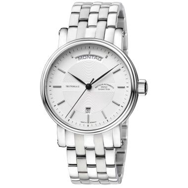 Unisex, Automatik, Mühle Glashütte Teutonia II Tag/Datum
