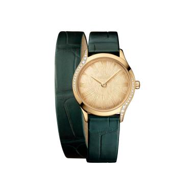 Damenuhr, Quarzwerk, Omega De Ville mini Tresor