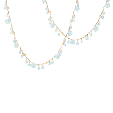 Halsschmuck, Gelbgold, Marco Bicego Paradise Halskette