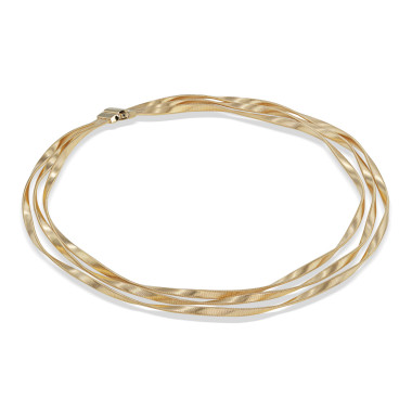 Halsschmuck, Gelbgold, Marco Bicego Marrakech Halskette