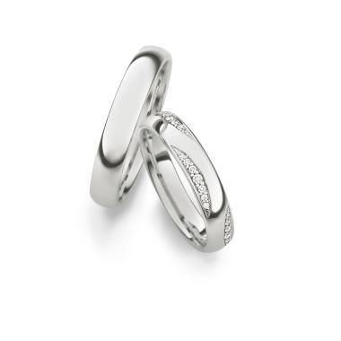 Ringe, Weißgold, Max Kemper Trauringe