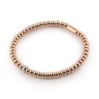 Armschmuck, Roségold, Al Coro Stretchy Armband