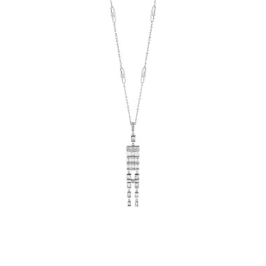         Weißgold, Halsschmuck, H. Krieger Anhänger mit Kette