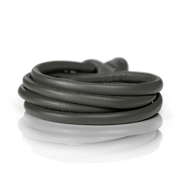 Capolavoro Armband Kalbsleder (Ref: AB0000103.DUNKELGRAU)