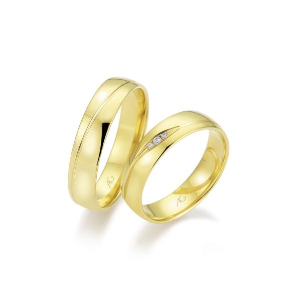 August Gerstner Trauring Exclusiv-Kollektion (Ref: 4/28669/5-28669/5)