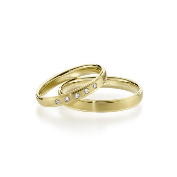 August Gerstner Trauring Exclusiv-Kollektion (Ref: 4/28695/3-28695/3,5)