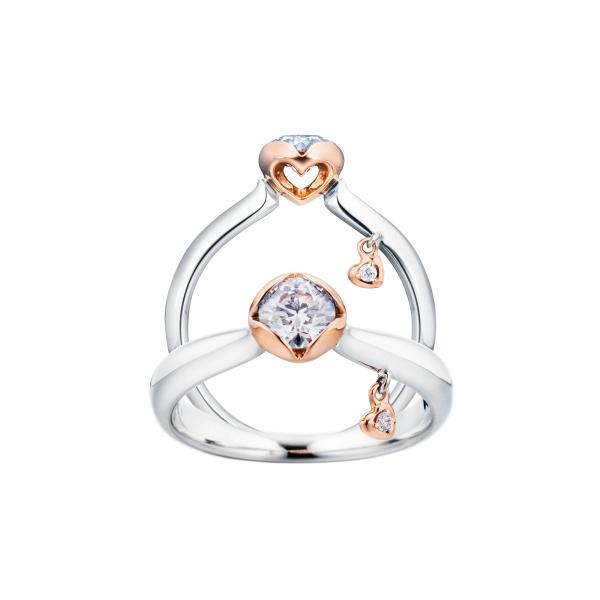 Capolavoro Sweet Heart Ring (Ref: RI8B0005071.0.25TW-VS)