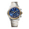 Bicolor, Gelbgold, Blau