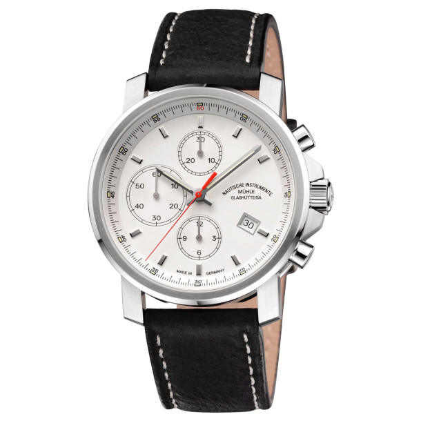         Damen- und Herrenuhr, Automatik, Mühle Glashütte 29er Chronograph