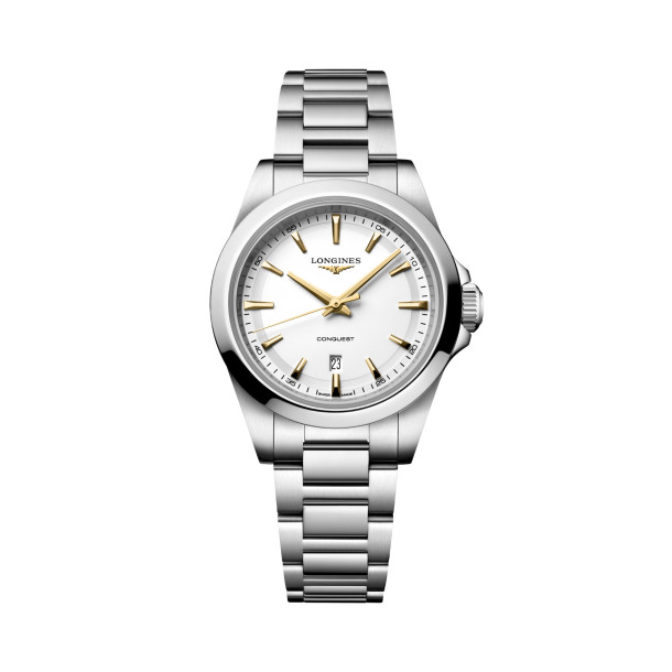         Damenuhr, Quarzwerk, Longines CONQUEST